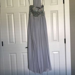 Strapless dress